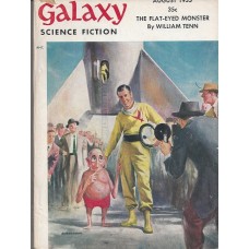 Galaxy . Galaxy Science Fiction Magazine August 1955