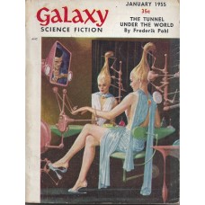 Galaxy . Galaxy Science Fiction Magazine January 1955