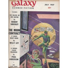 Galaxy . Galaxy Science Fiction Magazine July 1957